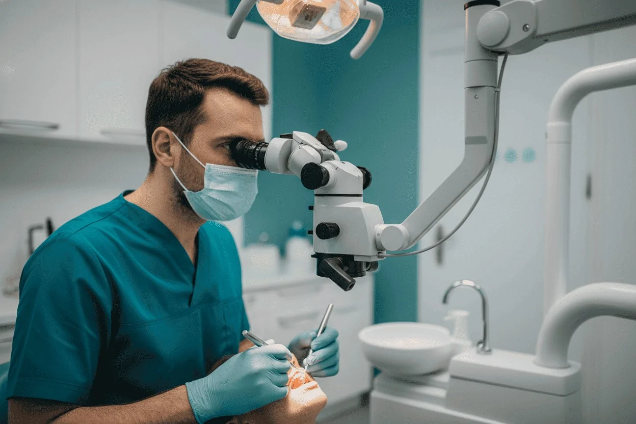 В каких случаях не обойтись без лечения зубов под микроскопом?